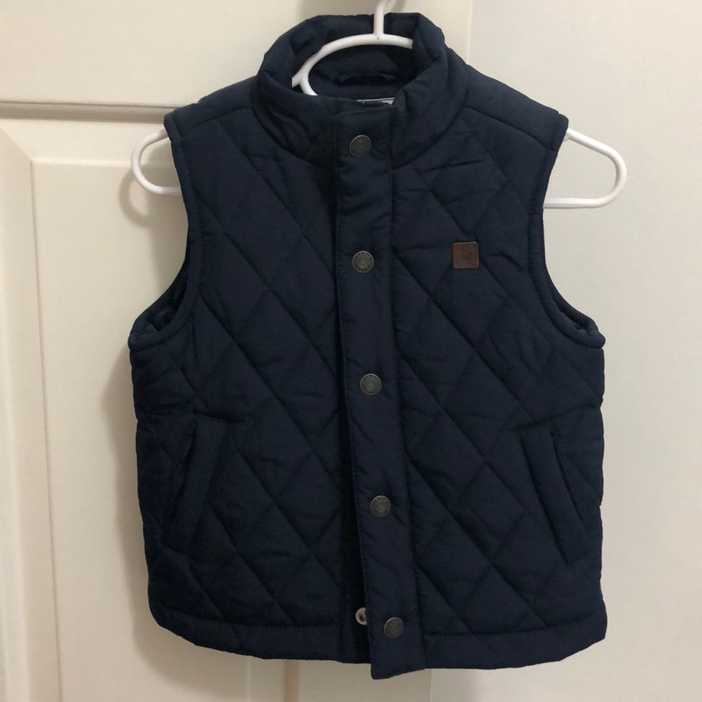 Toddler Boys Janie & Jack quilted vest